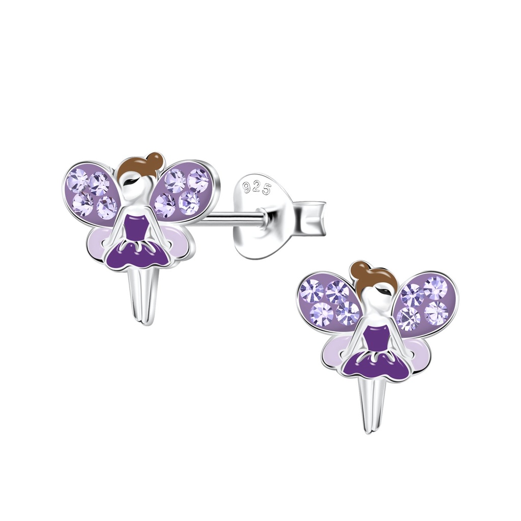 [10033706] Puces d'oreilles fée en argent