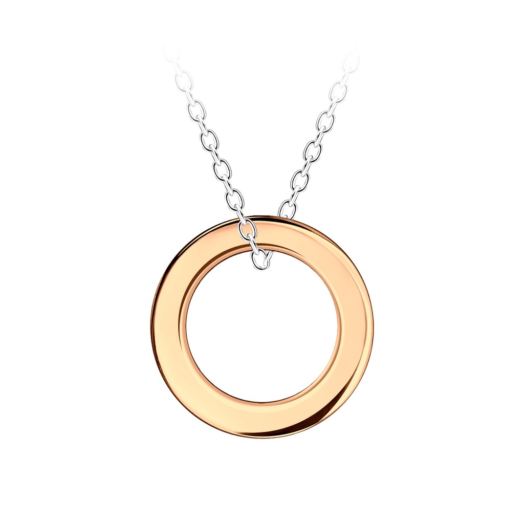Silver Circle Necklace
