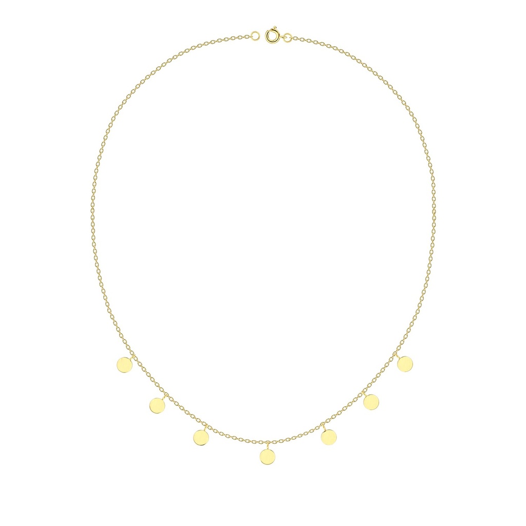 Collier rond en argent
