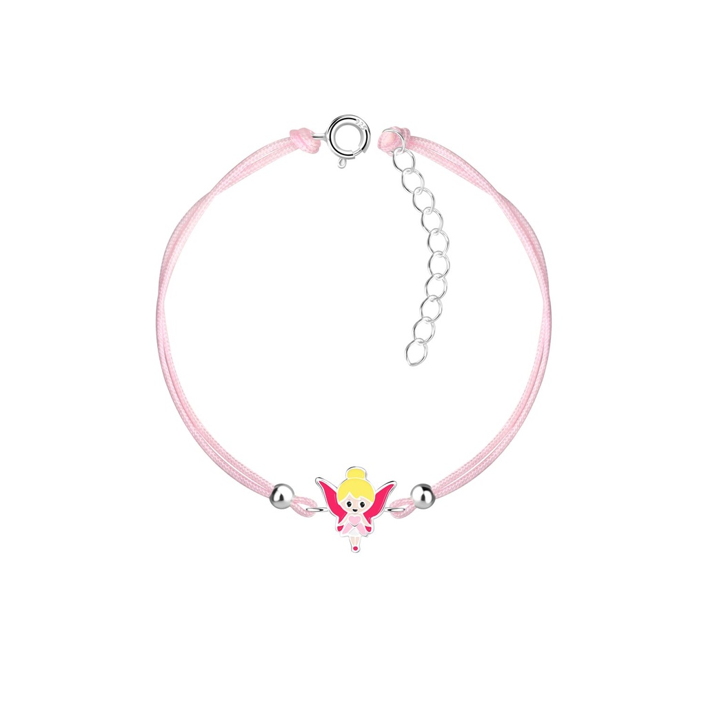 Silver Fairy Cord Bracelet