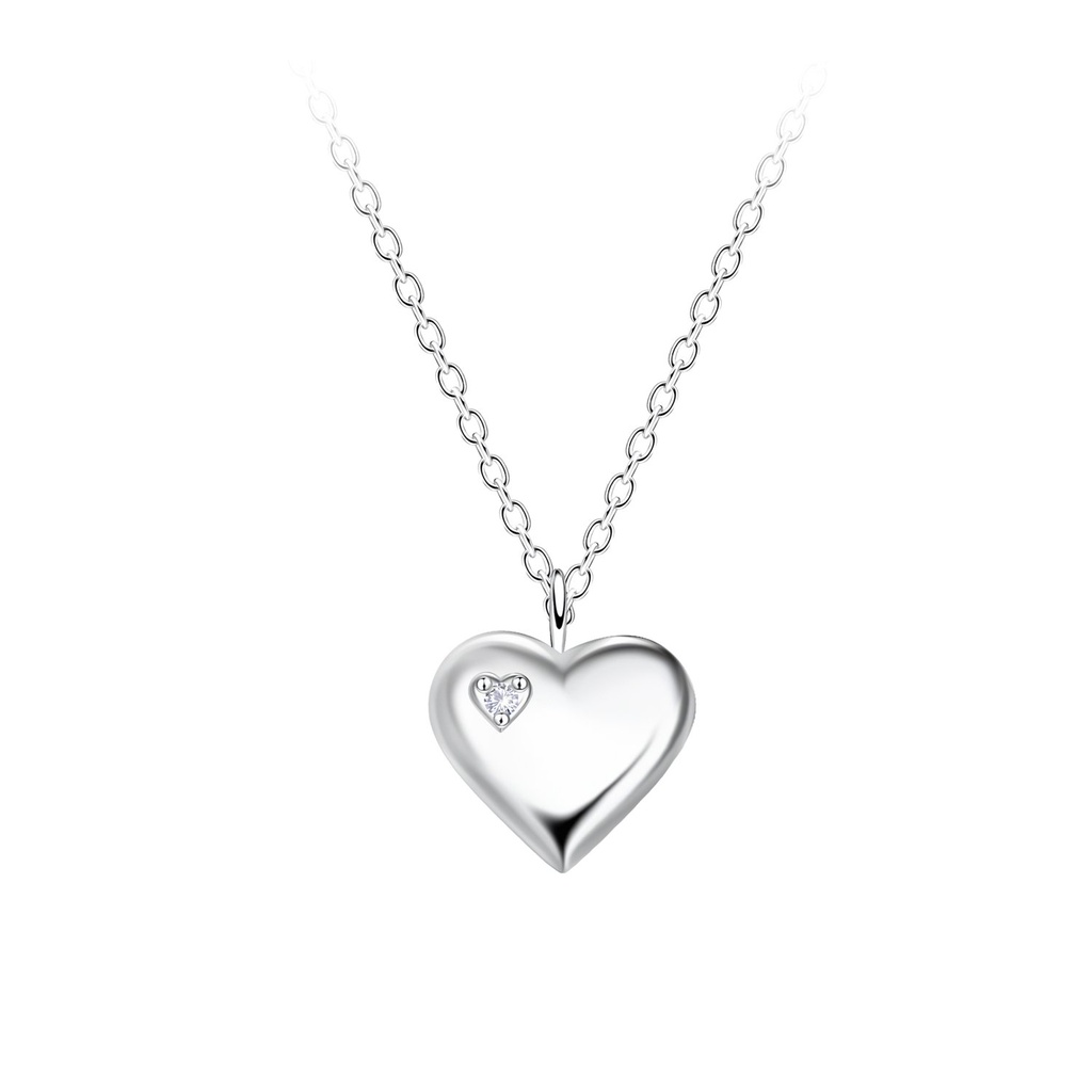 Silver Heart Necklace