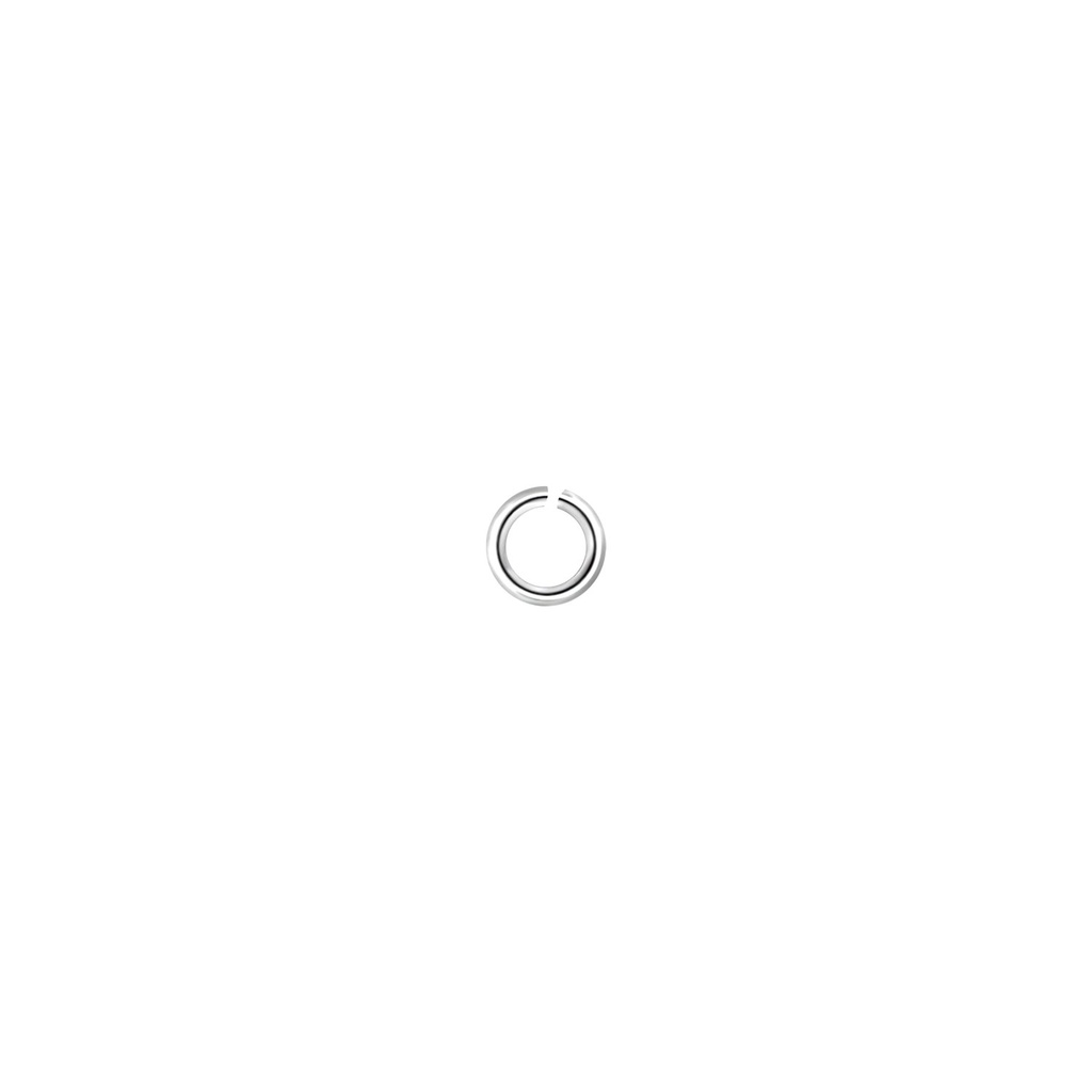 [10032567] Anneau ouvert en argent 3 mm, lot de 50