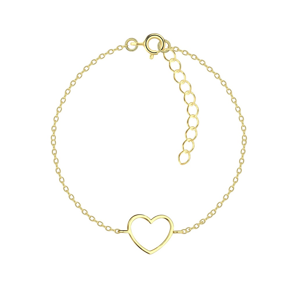 Silver Heart Bracelet