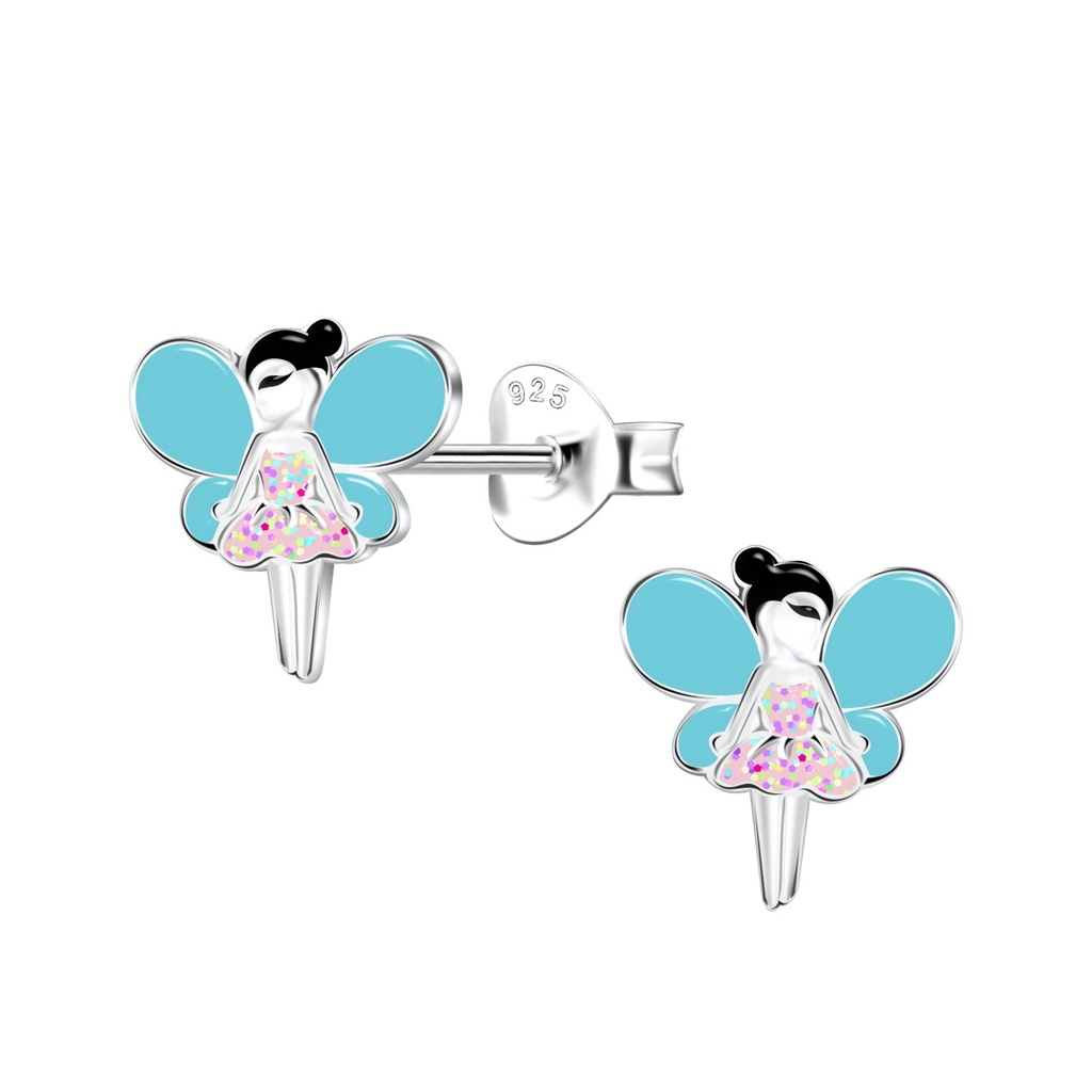 Puces d'oreilles fée en argent