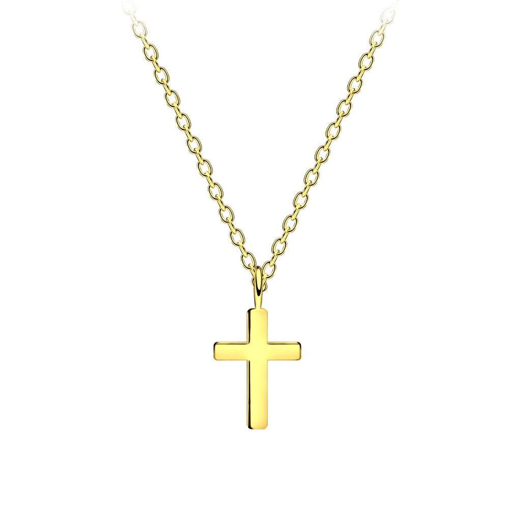 Collier croix en argent