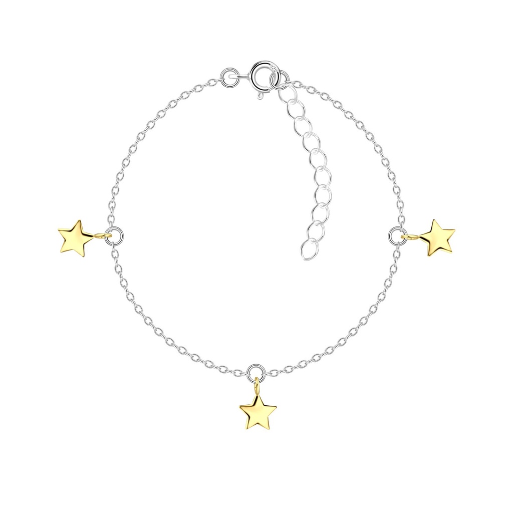 Silver Star Bracelet