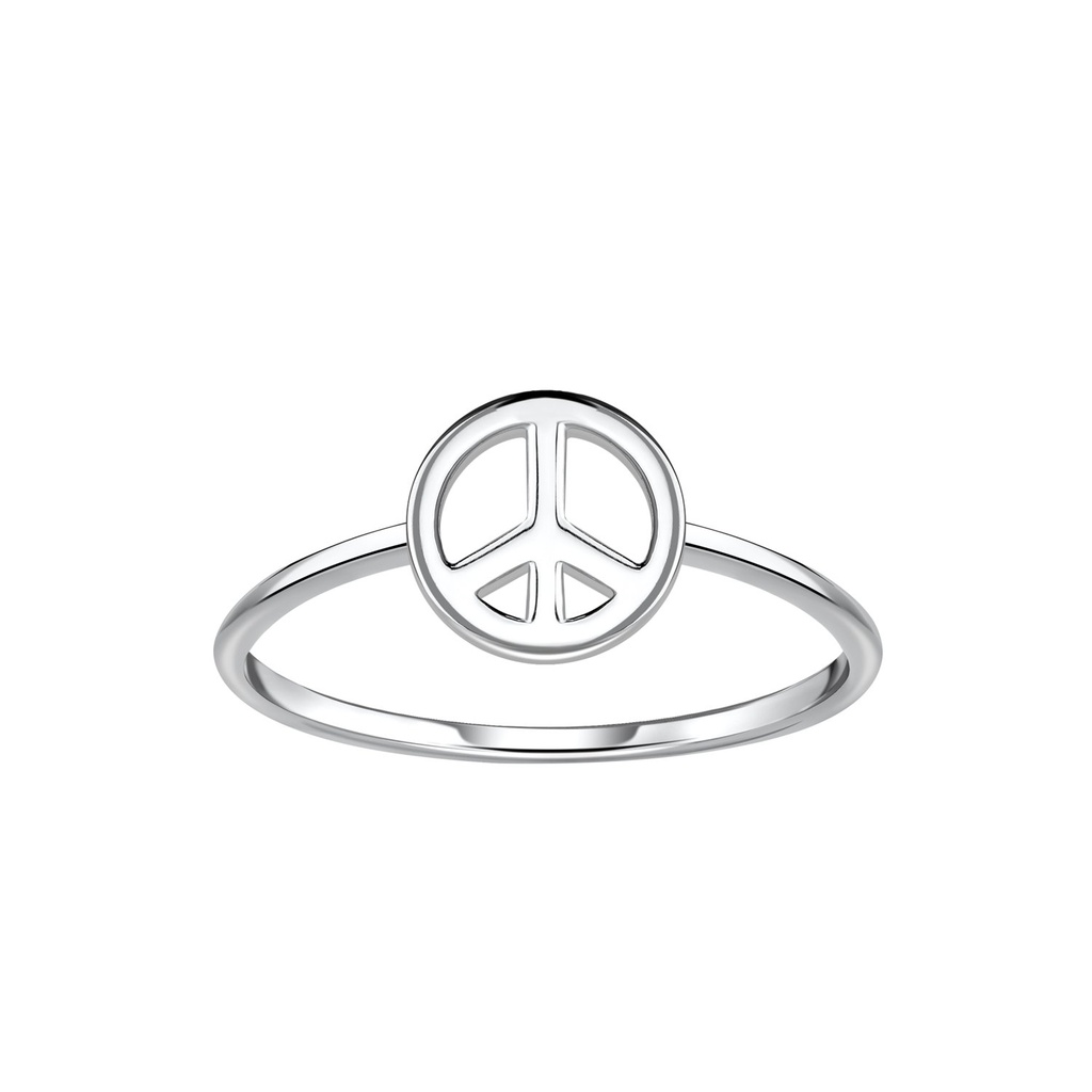 Silver Peace Ring