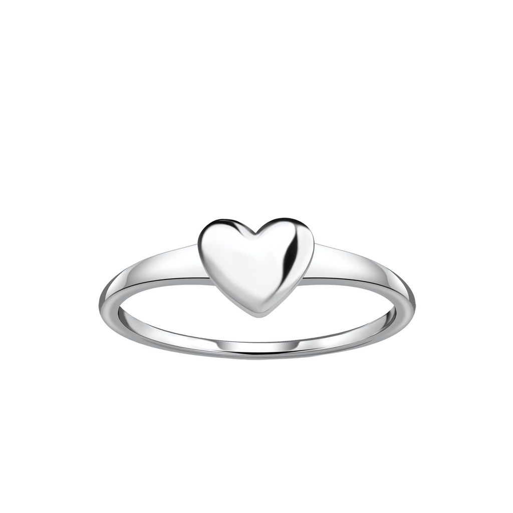 Silver Heart Ring