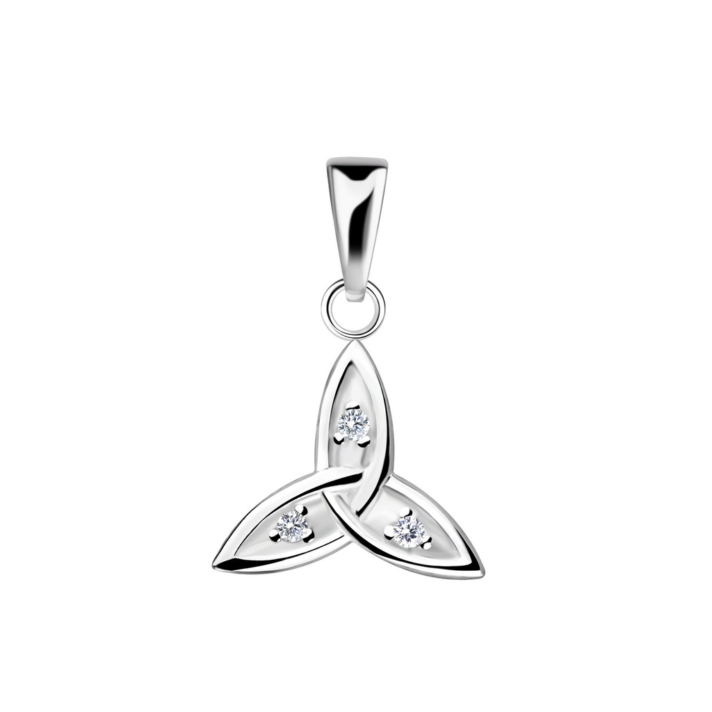 [10032772] Silver Celtic Pendant