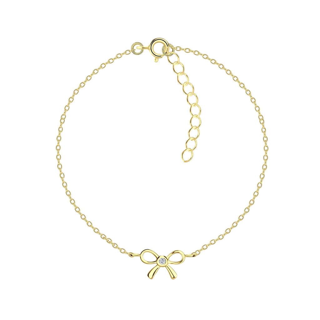 Silver Bow Bracelet
