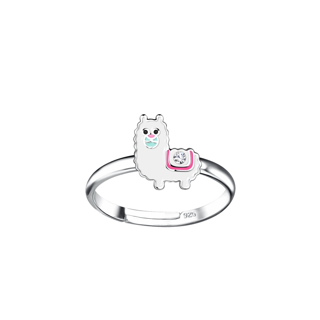 [10031935] Bague réglable alpaga en argent