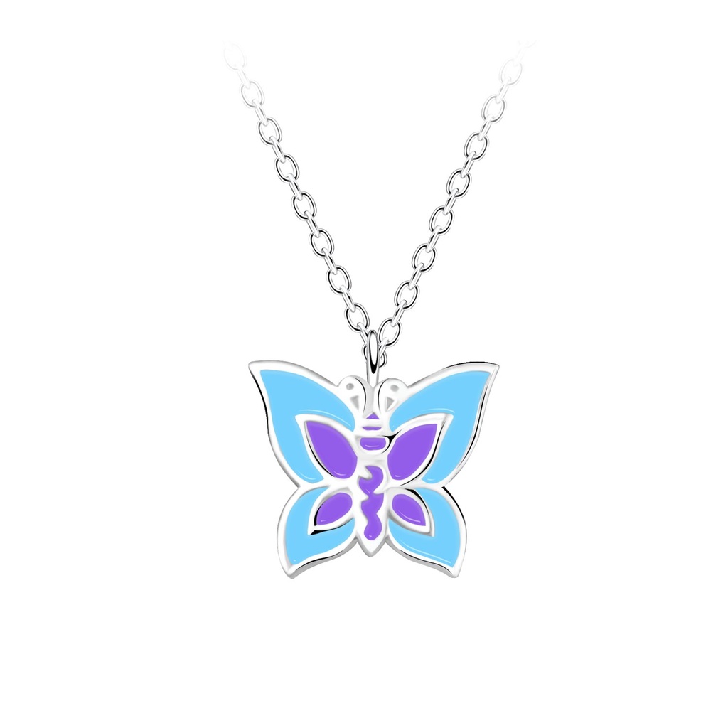 Silver Butterfly Necklace