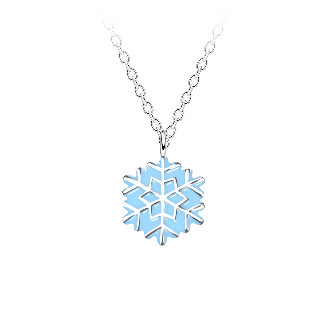 Silver Snowflake Necklace