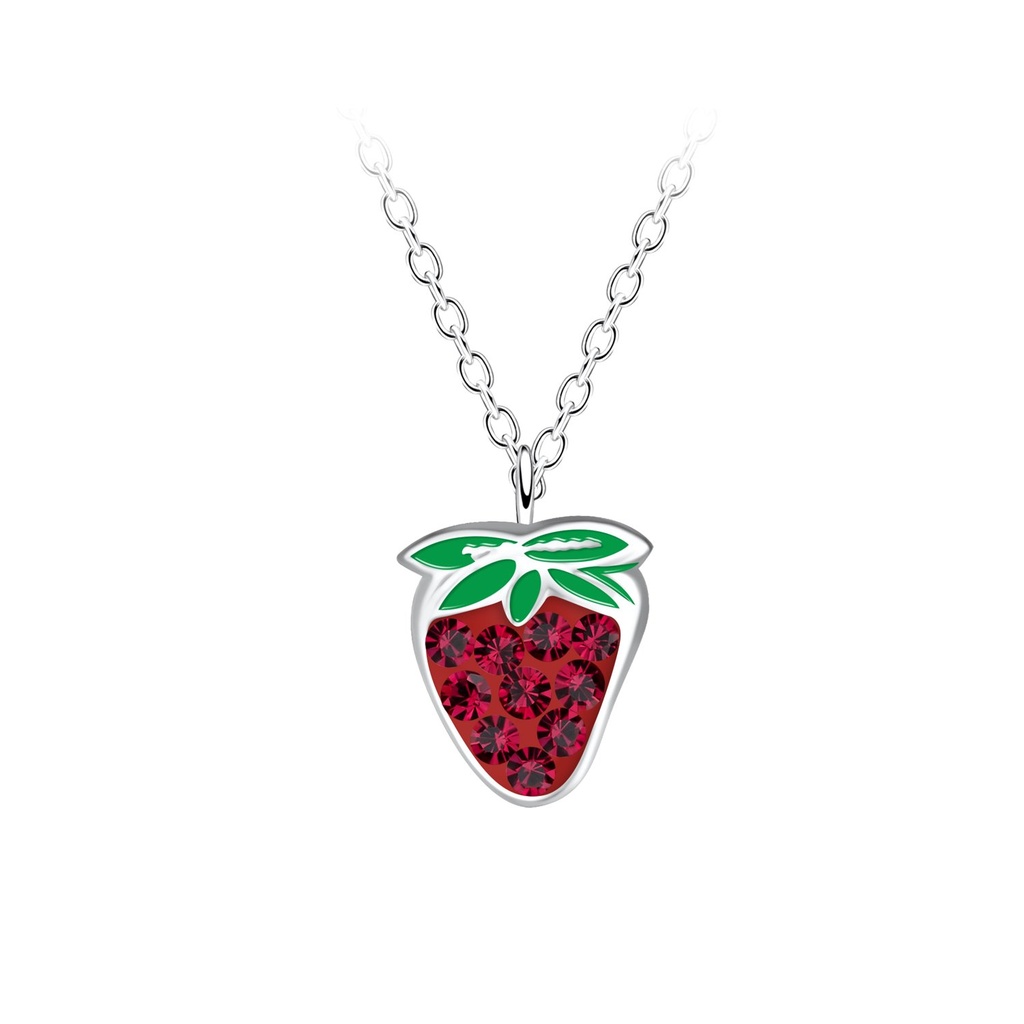 [10030898] Collier fraise en argent