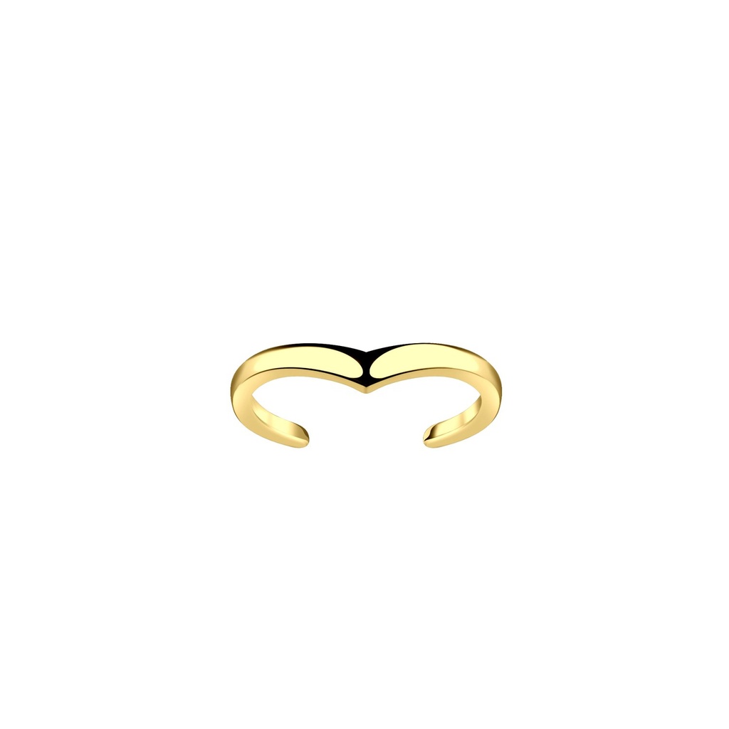 Silver Chevron Ear Cuff