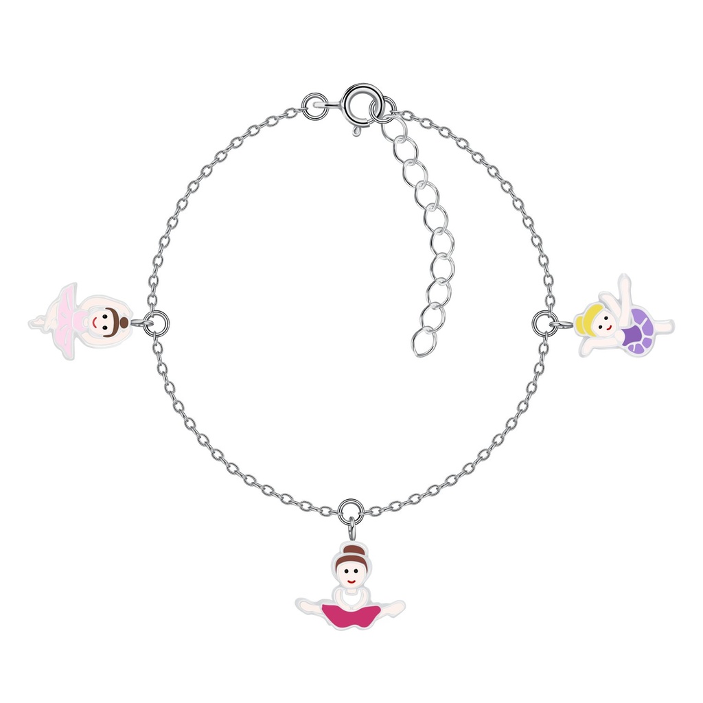 Bracelet ballerine en argent