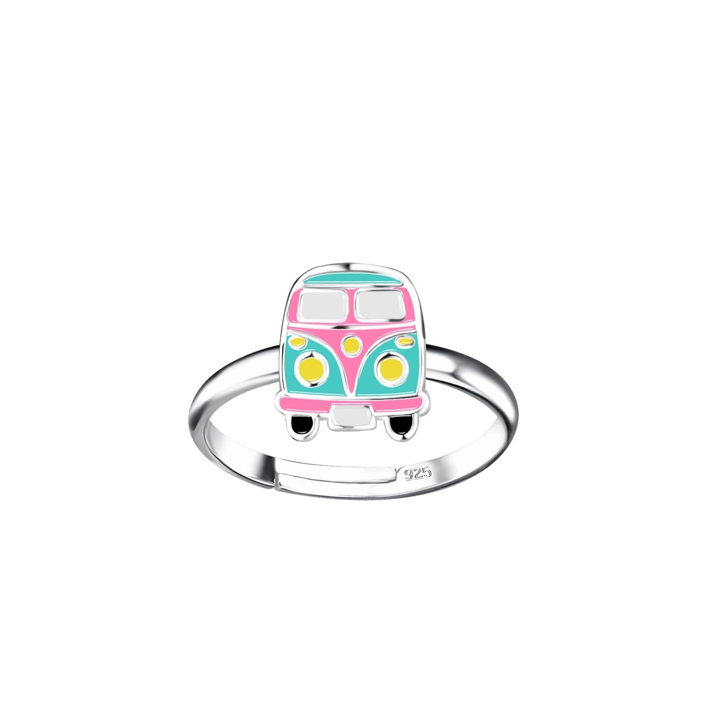 Silver Van Adjustable Ring