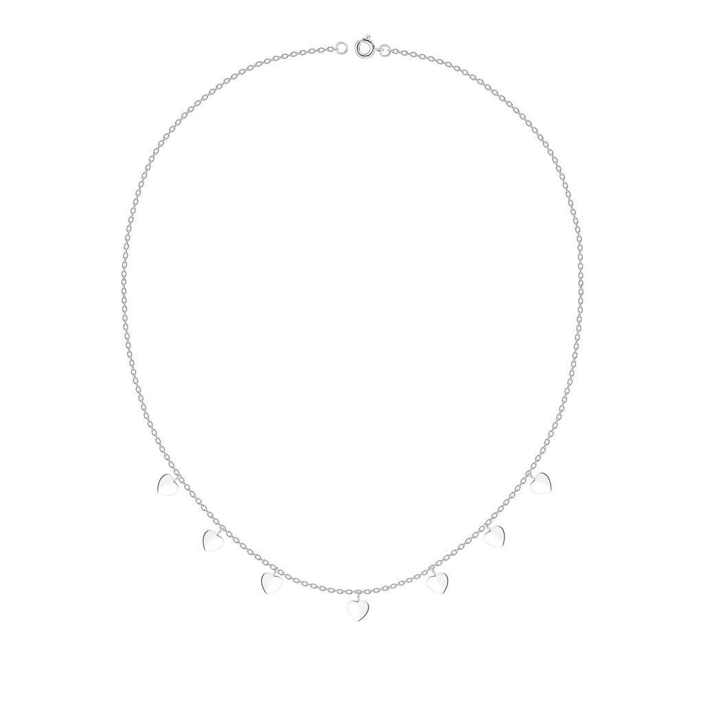 Collier cœur en argent