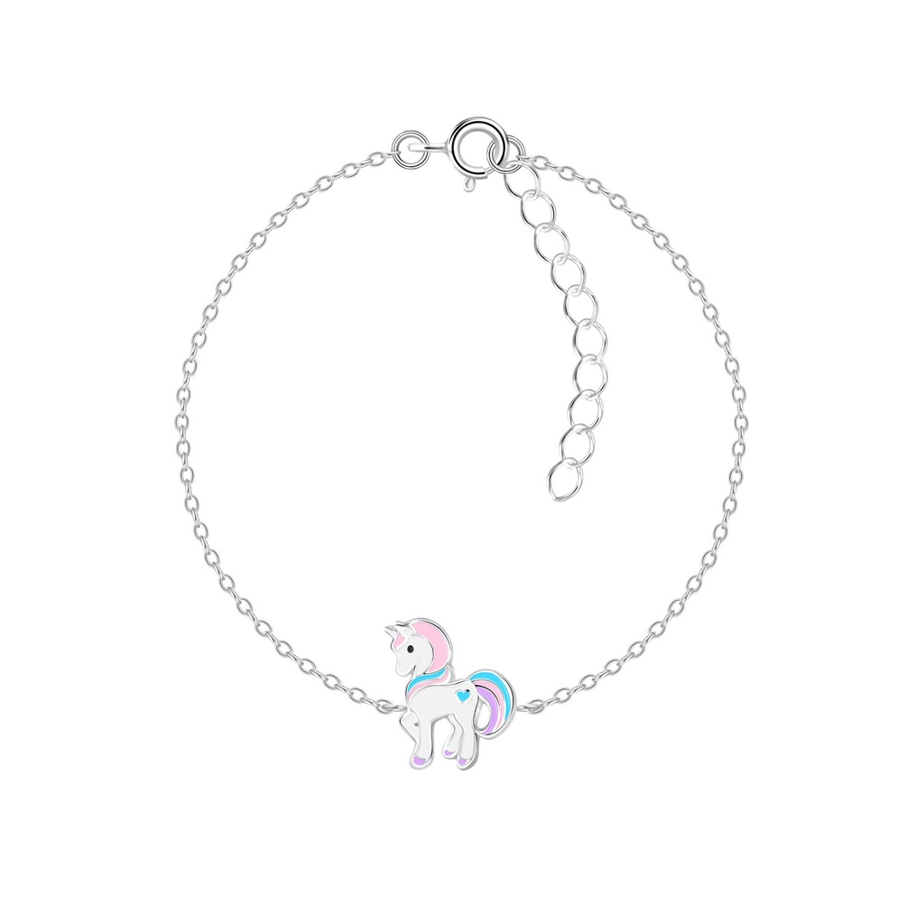 Silver Unicorn Bracelet