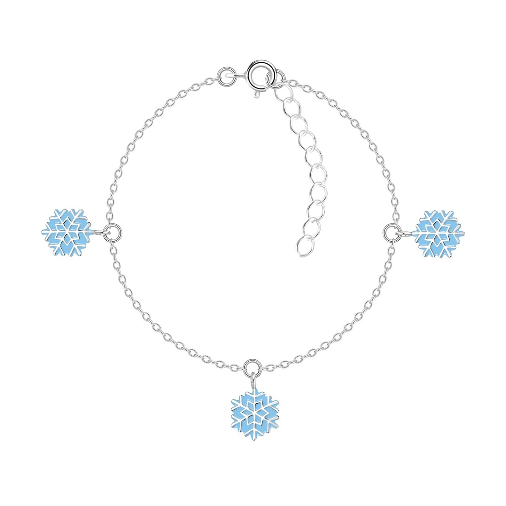Silver Snowflake Bracelet