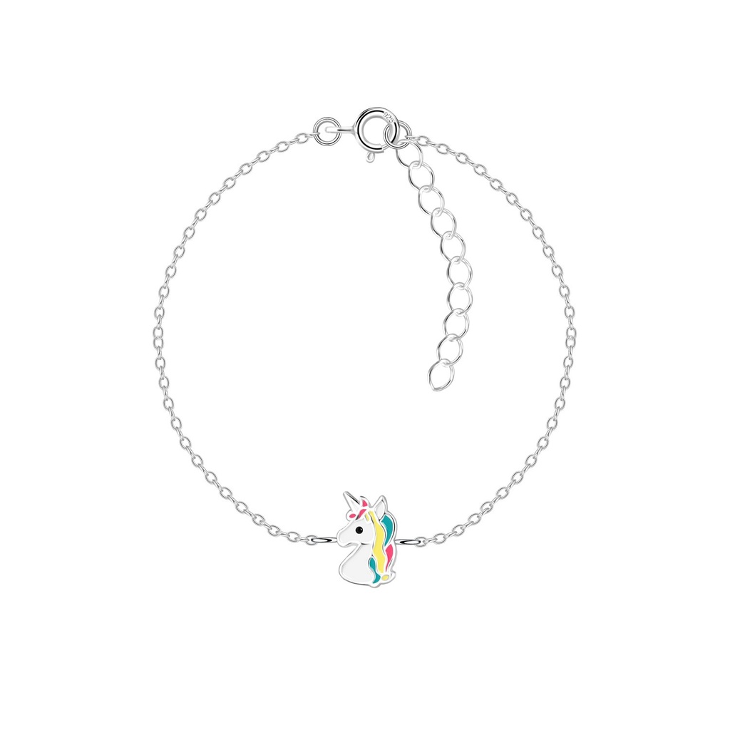 Silver Unicorn Bracelet