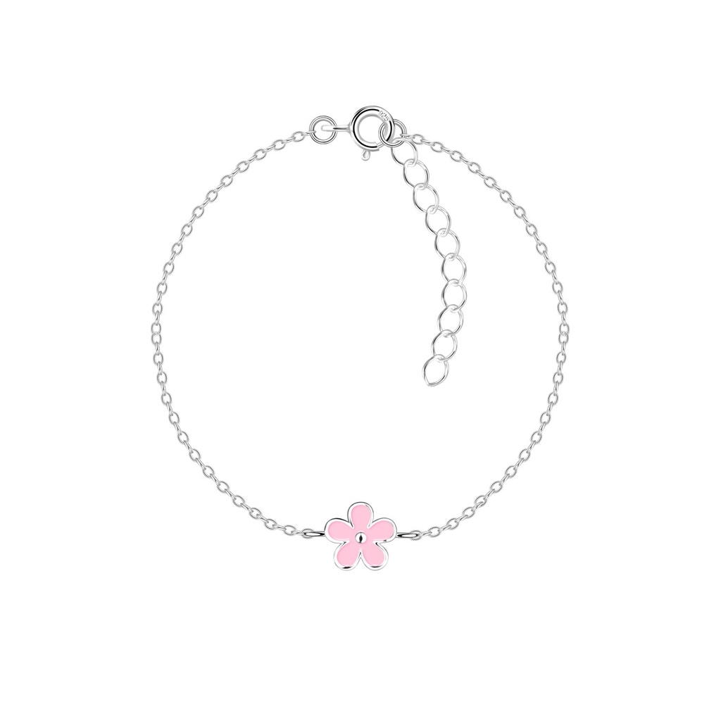 Silver Flower Bracelet
