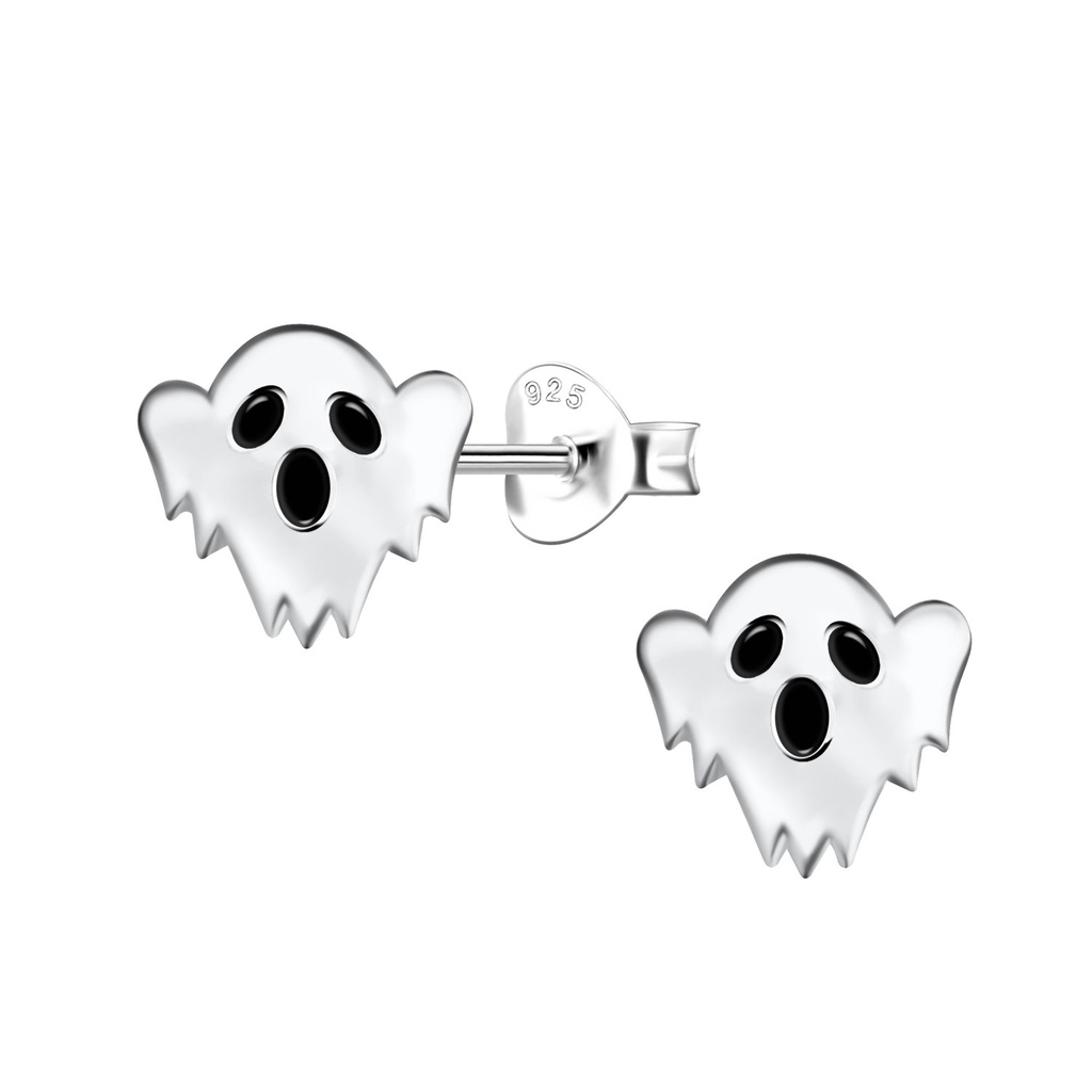 [10032806] Puces d'oreilles fantôme en argent