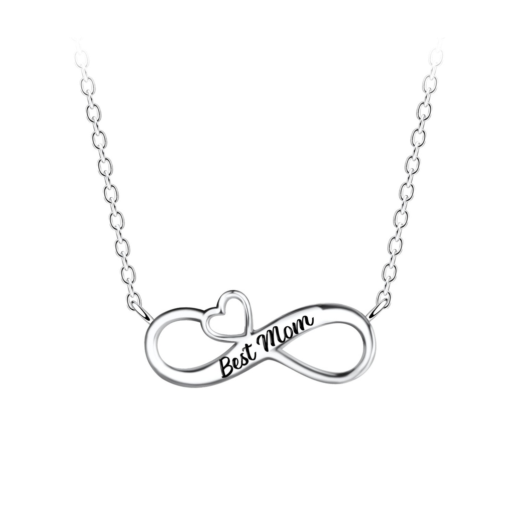 Collier meilleure maman en argent