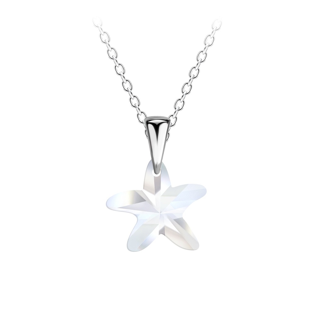 Collier étoile de mer en argent