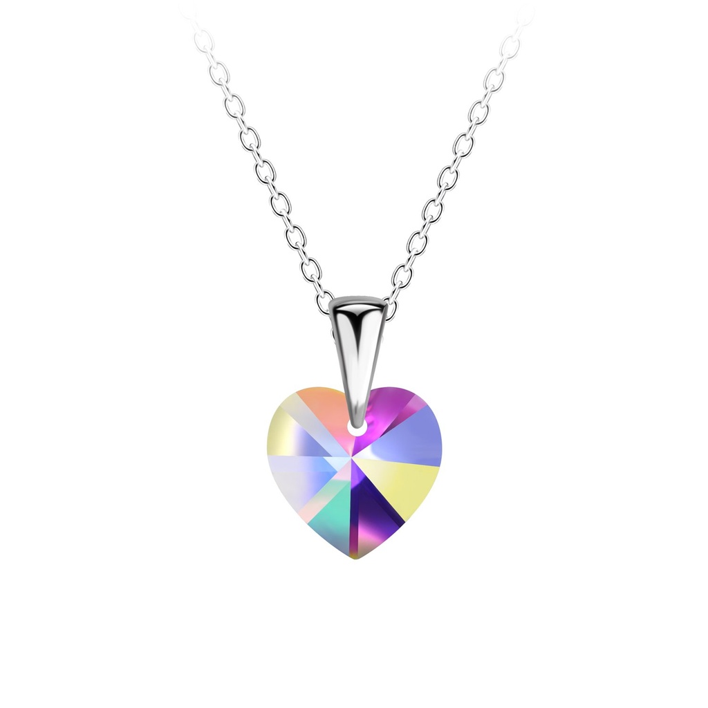 Collier cœur en argent