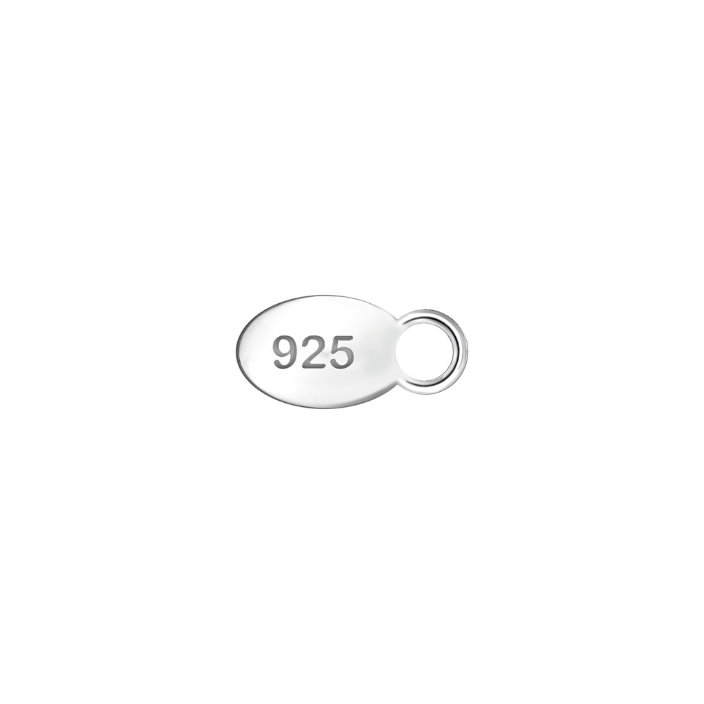 [10032551] Étiquette en argent, lot de 10 pièces