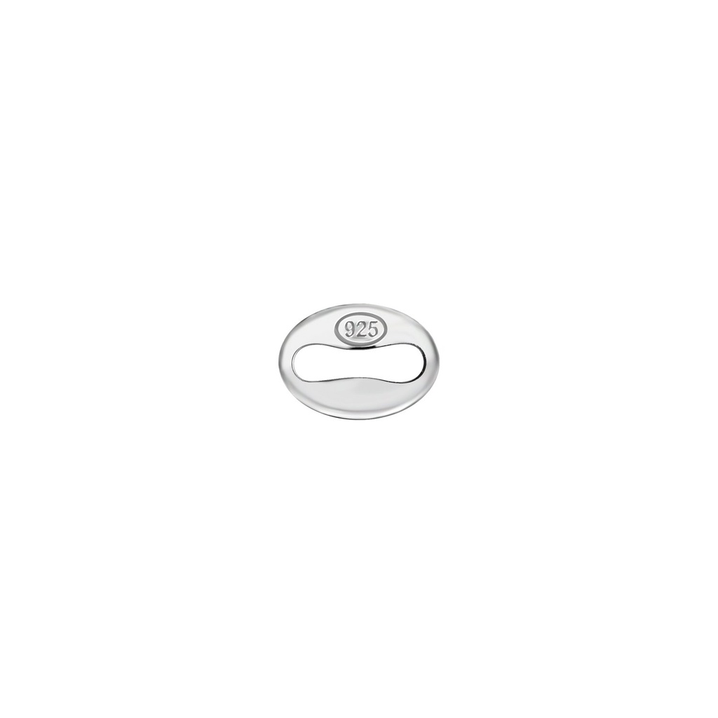 [10032550] Étiquette en argent, lot de 10 pièces