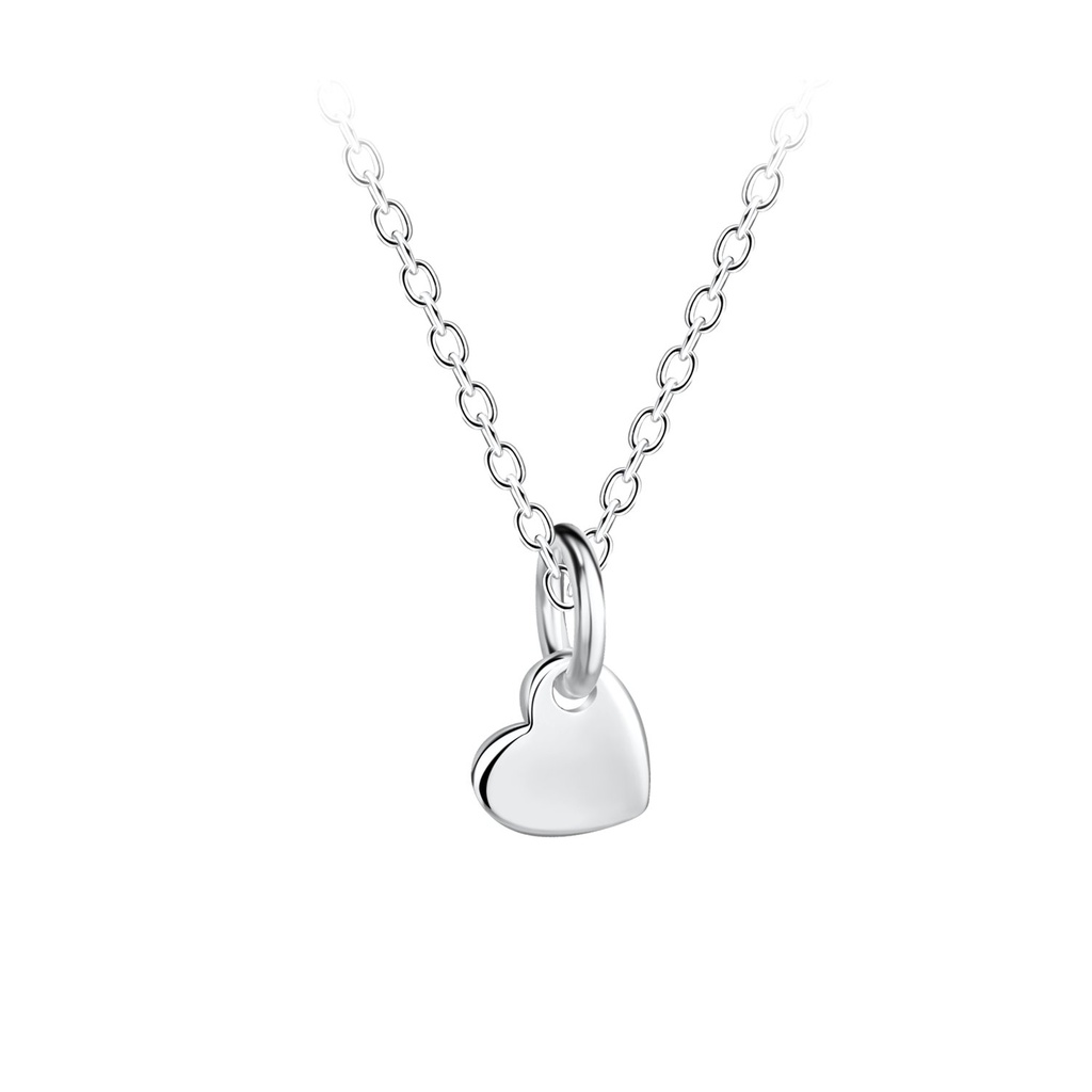 Collier cœur en argent