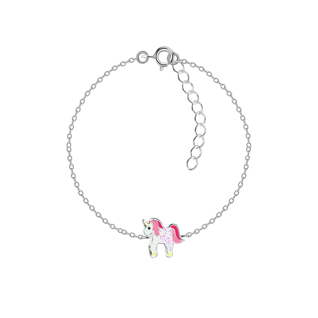 [10031774] Silver Unicorn Bracelet