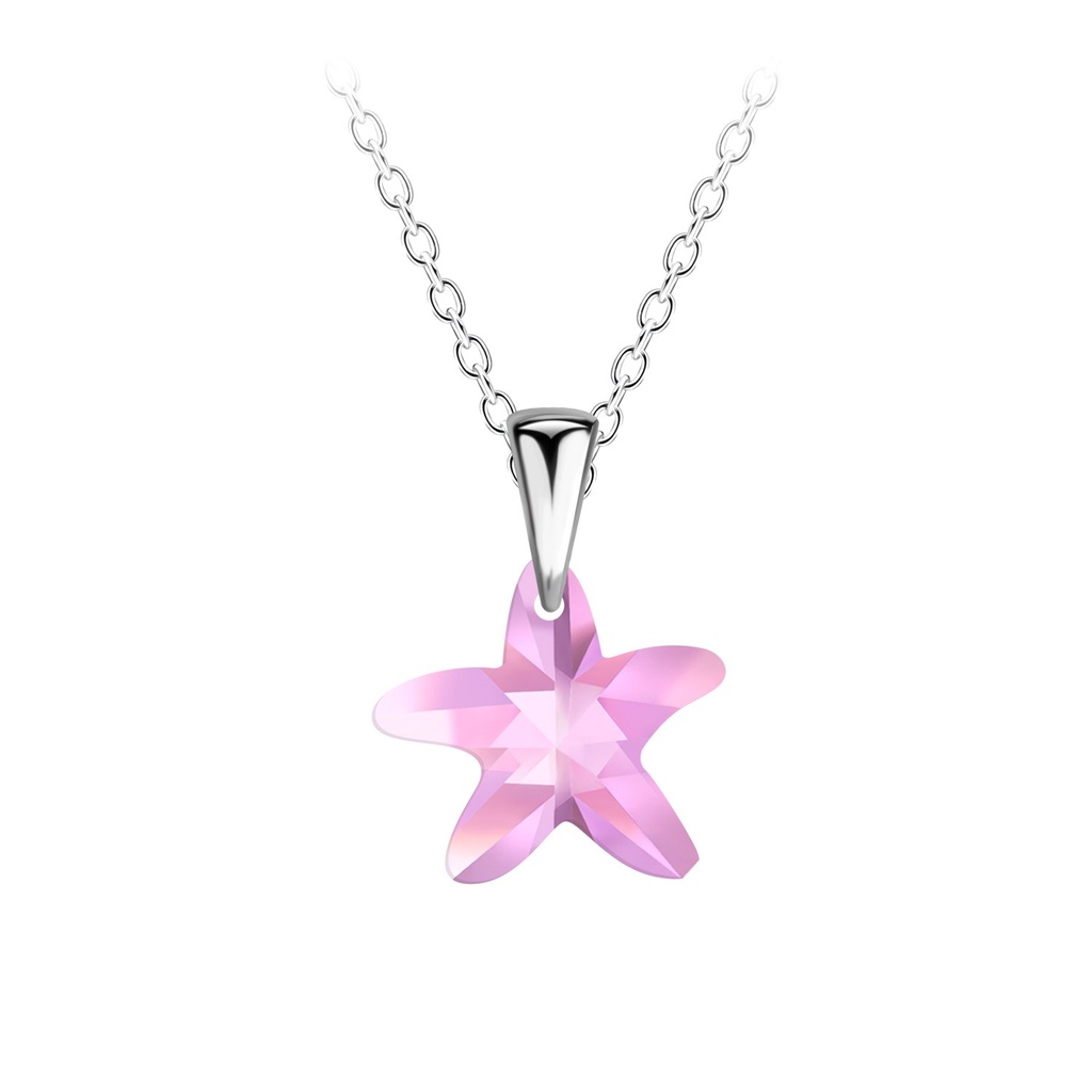 Collier étoile de mer en argent