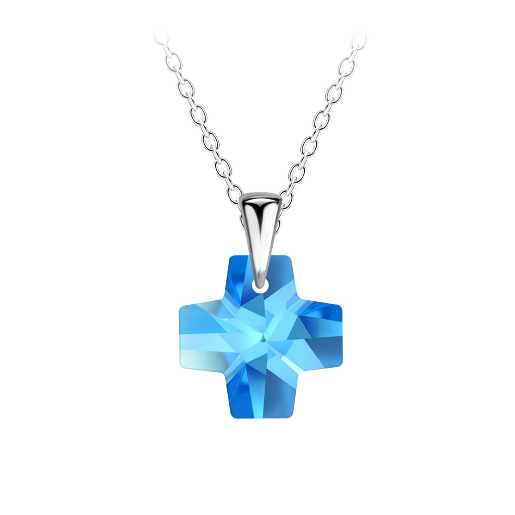 Collier croix en argent