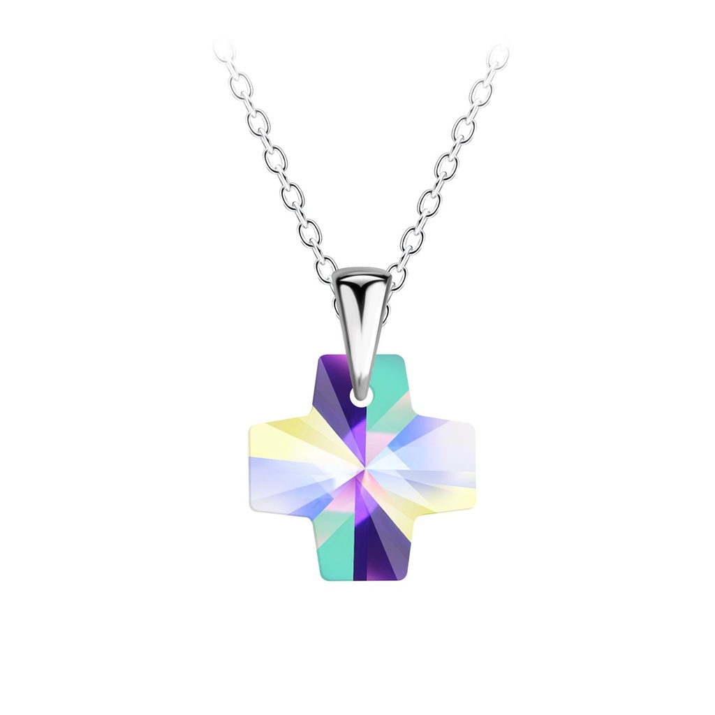 Collier croix en argent