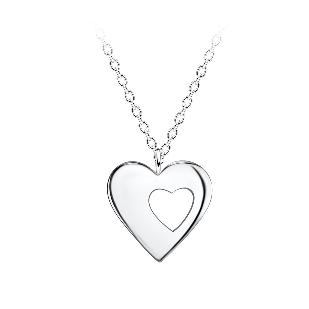 Silver Heart Necklace
