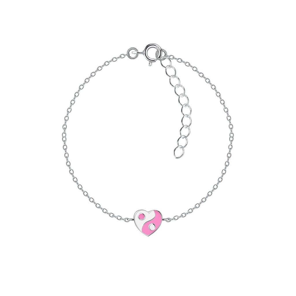 Silver Yin Yang Bracelet