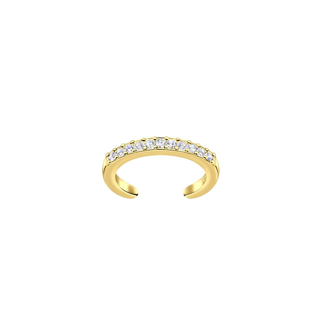 [10031731] Silver Eternity Ear Cuff