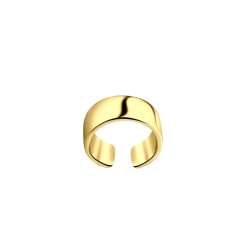 [10031492] 4.5mm Band Silver Ear Cuff