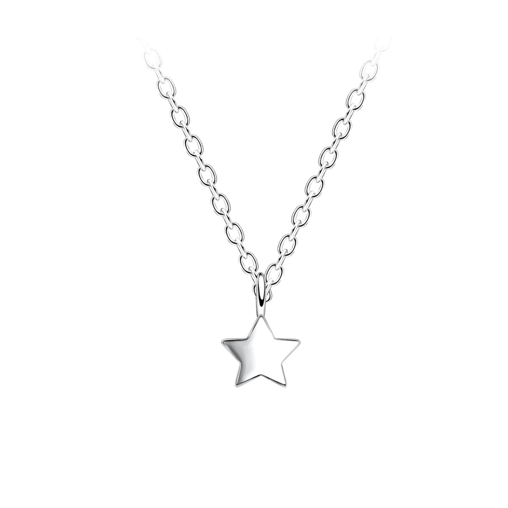 Silver Star Necklace