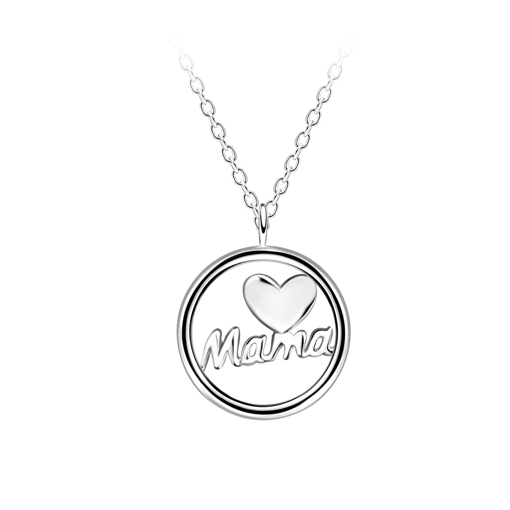 [10032385] Collier maman en argent