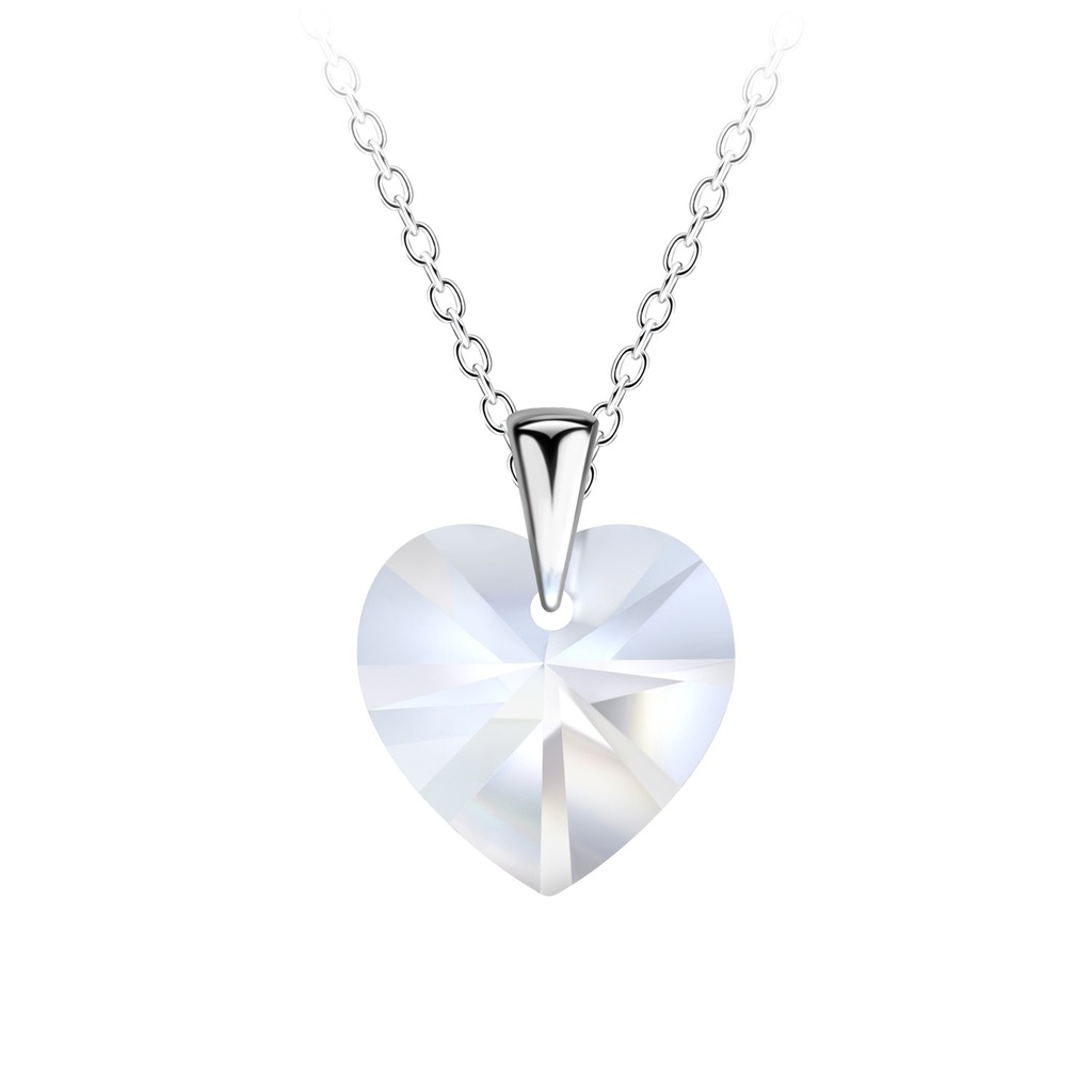 Collier cœur en argent