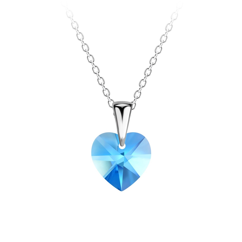 Collier cœur en argent
