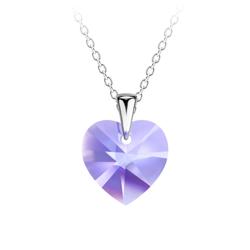 Collier cœur en argent