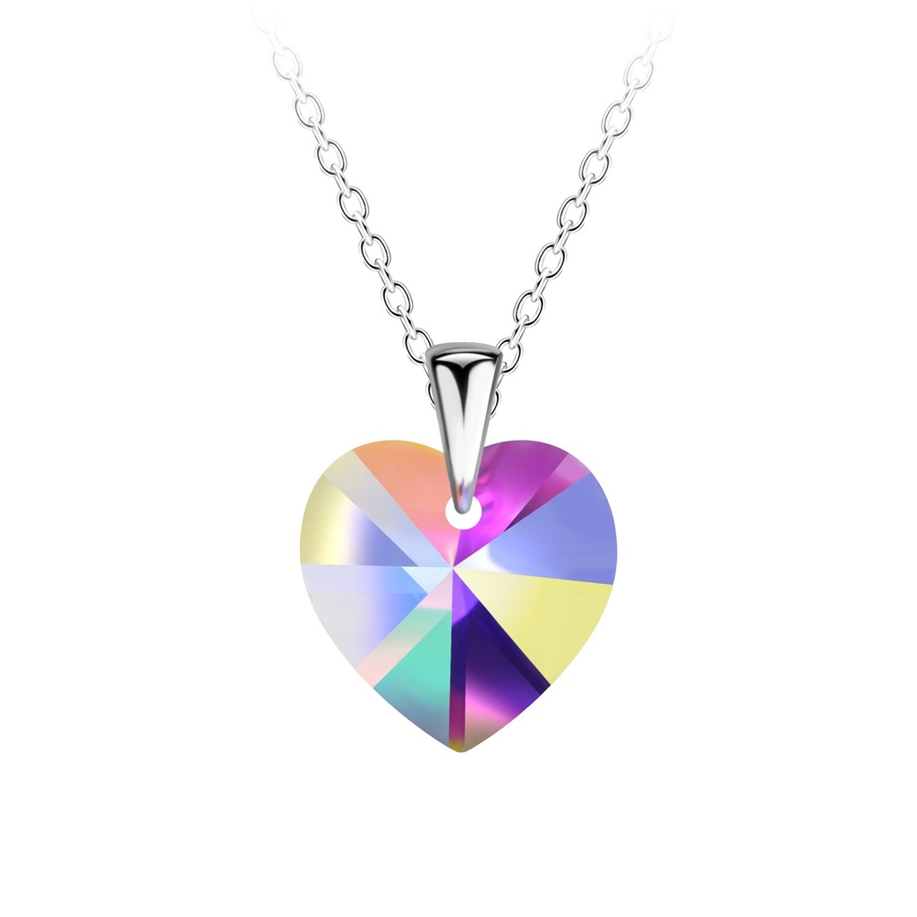 Collier cœur en argent