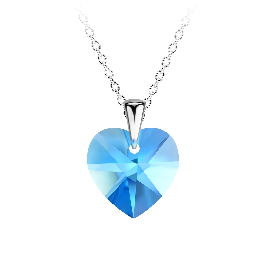 Collier cœur en argent