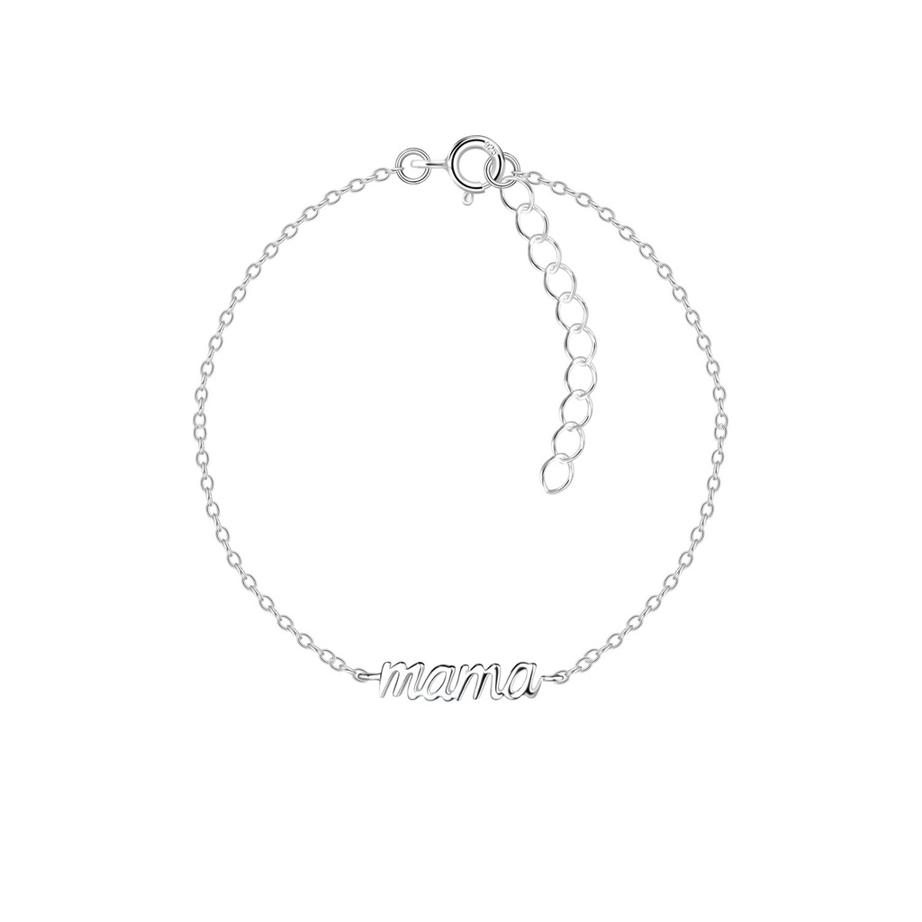 Bracelet maman en argent