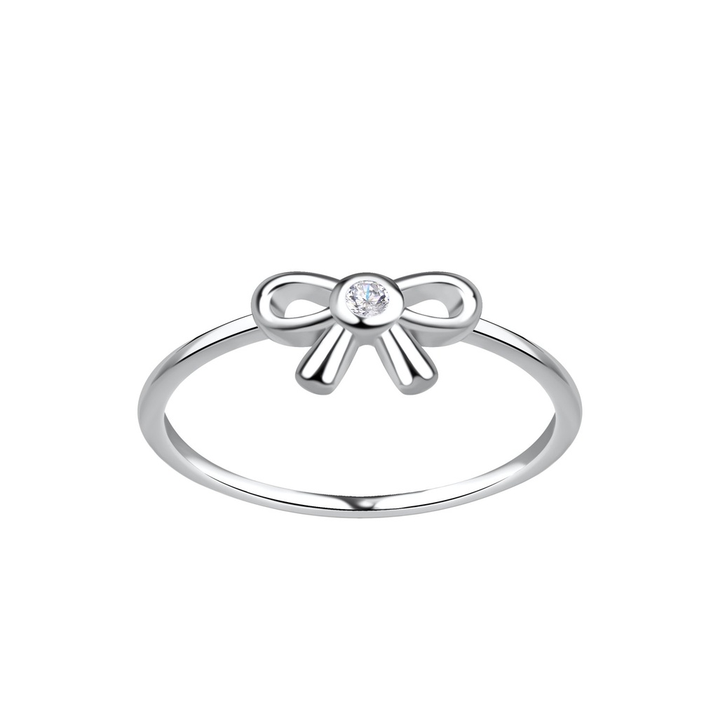 Silver Bow Ring